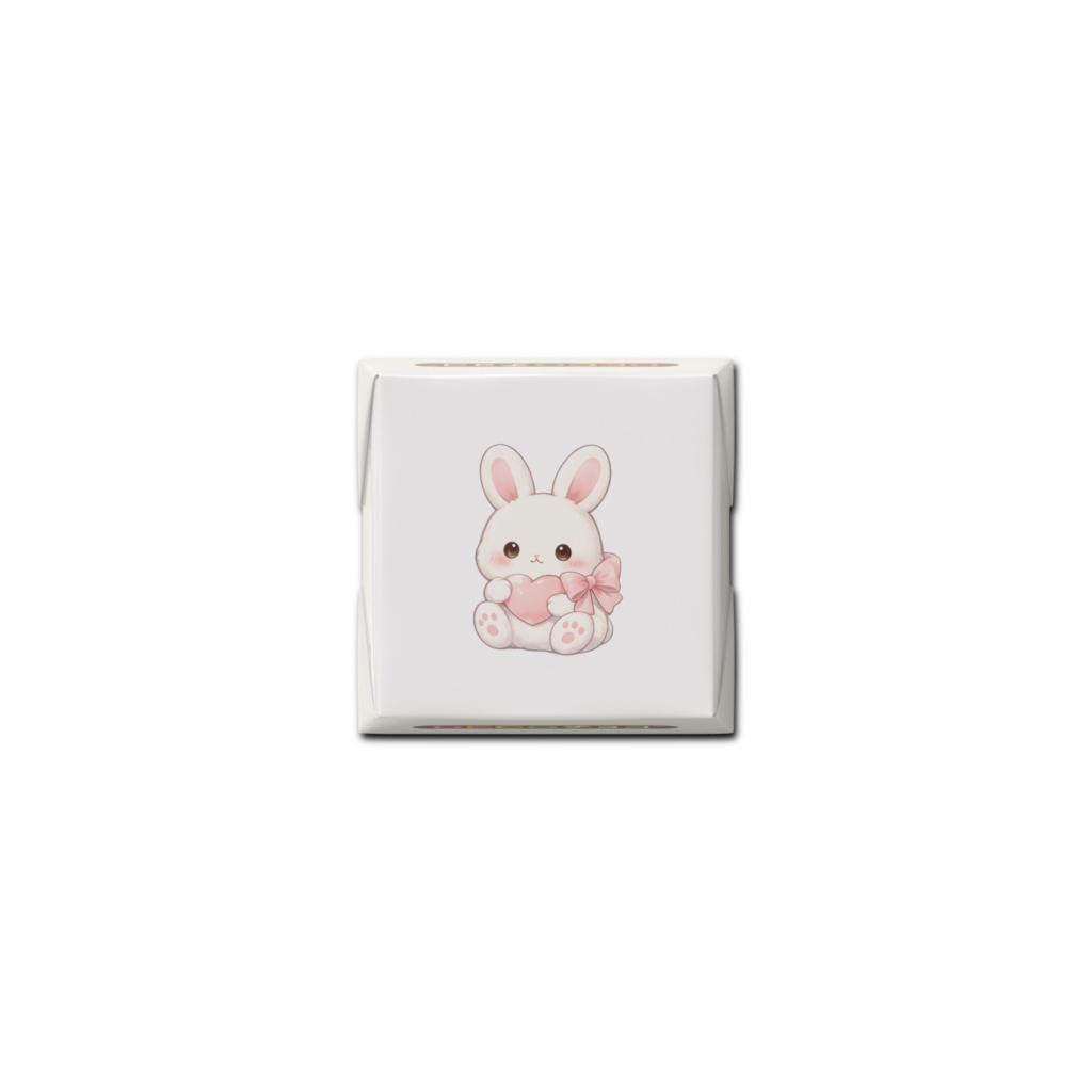 うさぎちゃんハート DECOチョコ