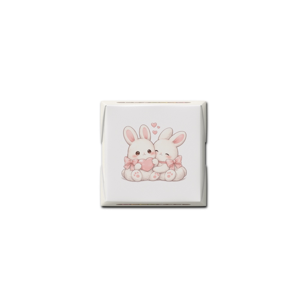 うさぎちゃんハート DECOチョコ