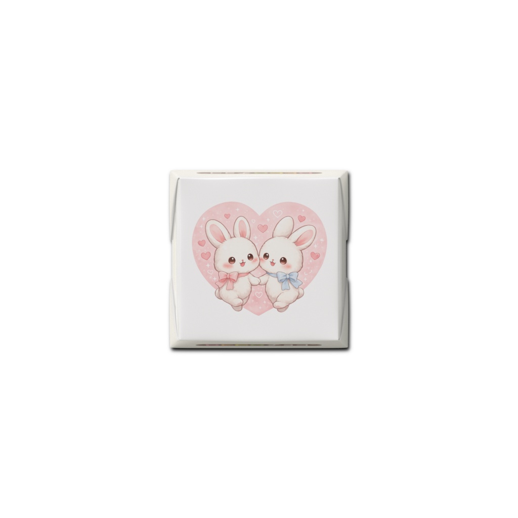 うさぎちゃんハート DECOチョコ