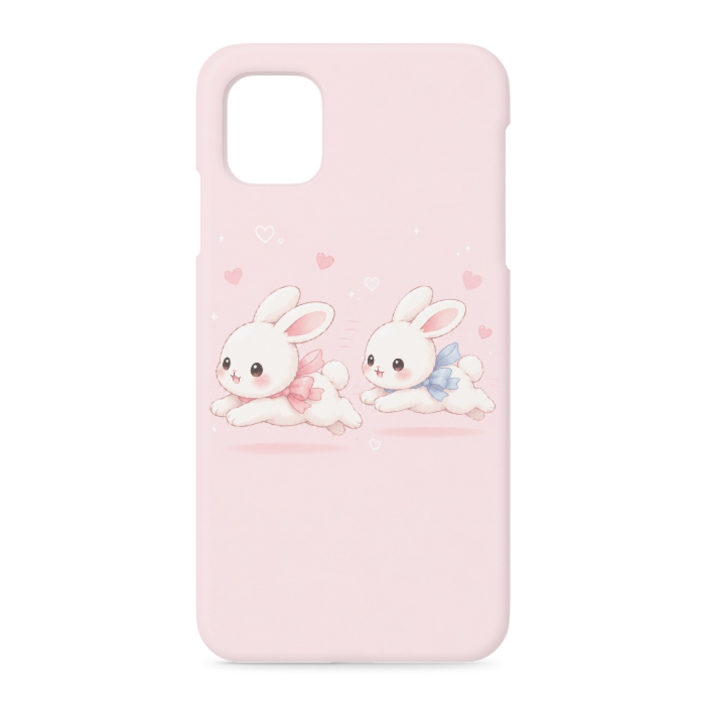 うさぎちゃんハート　iPhoneケース
