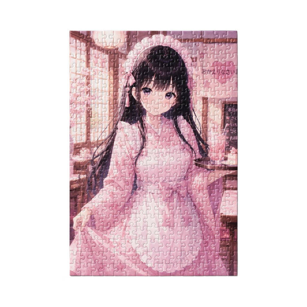 黒髪美少女 パズル