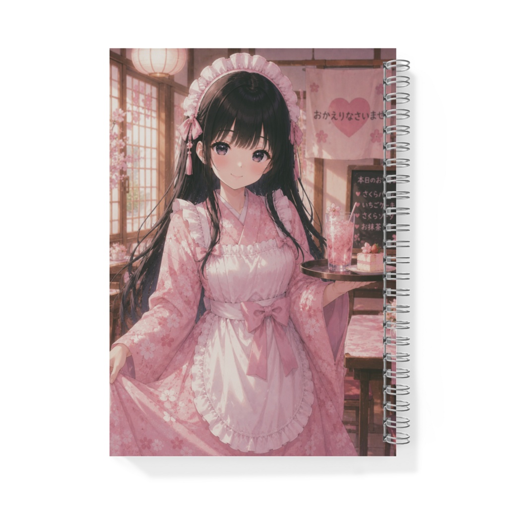黒髪美少女 リングノート