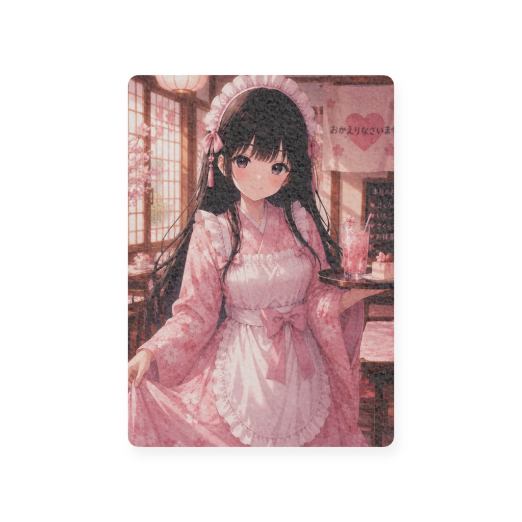 黒髪美少女 プラスチックカード トレカ