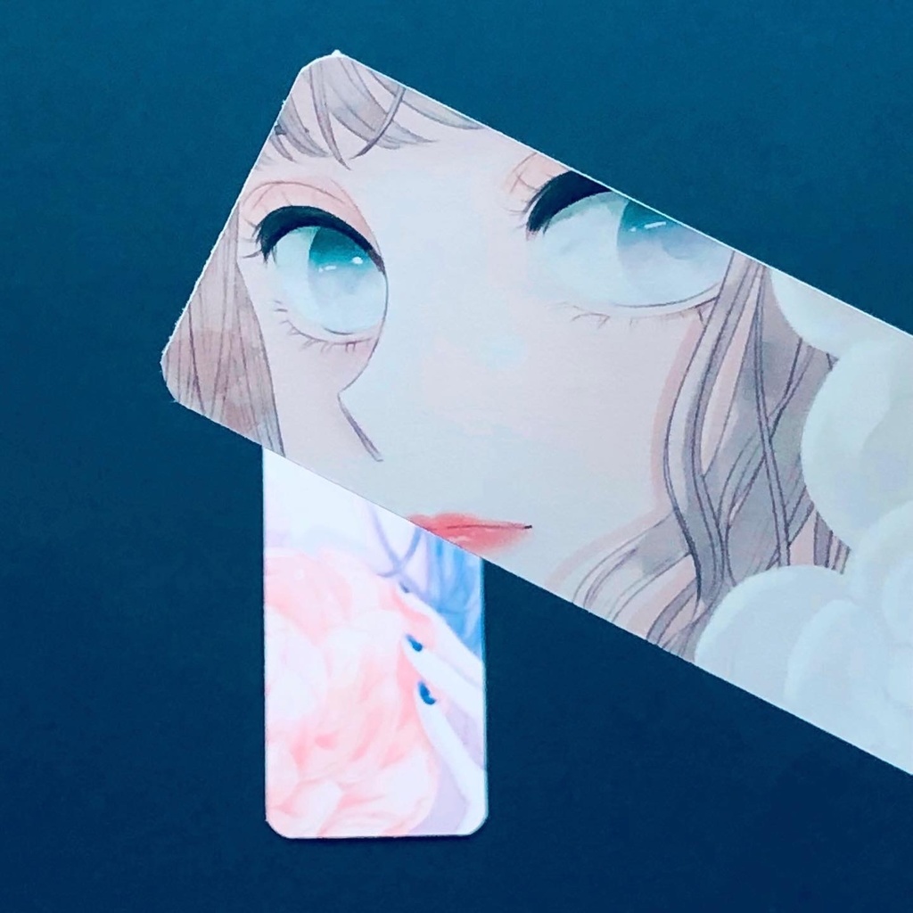 文具¦イラストしおりカード