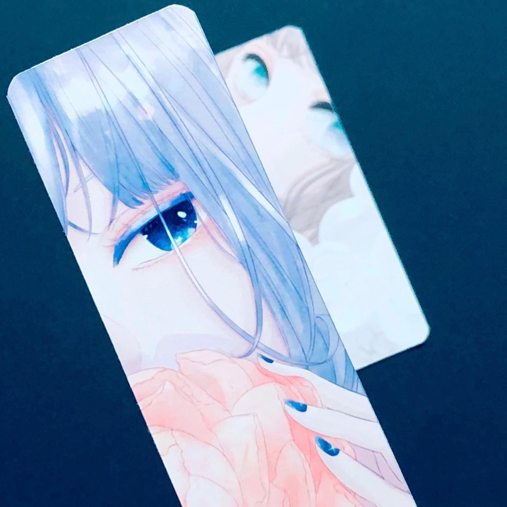 文具¦イラストしおりカード