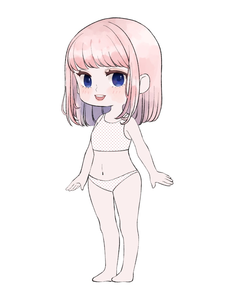 無料版有立ち絵素材¦SDキャラ