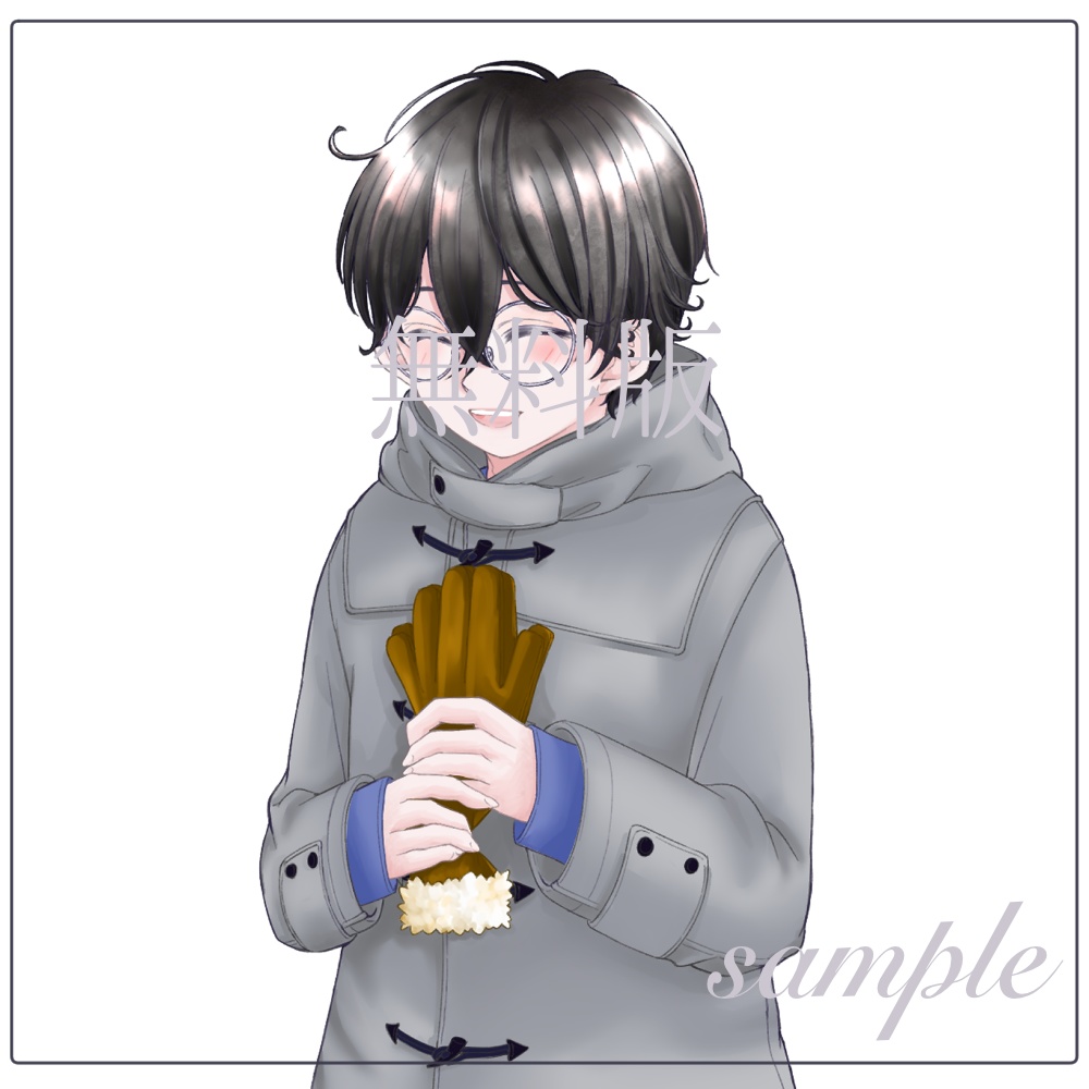 【無料版あり】立ち絵素材_私服¦気弱な少年