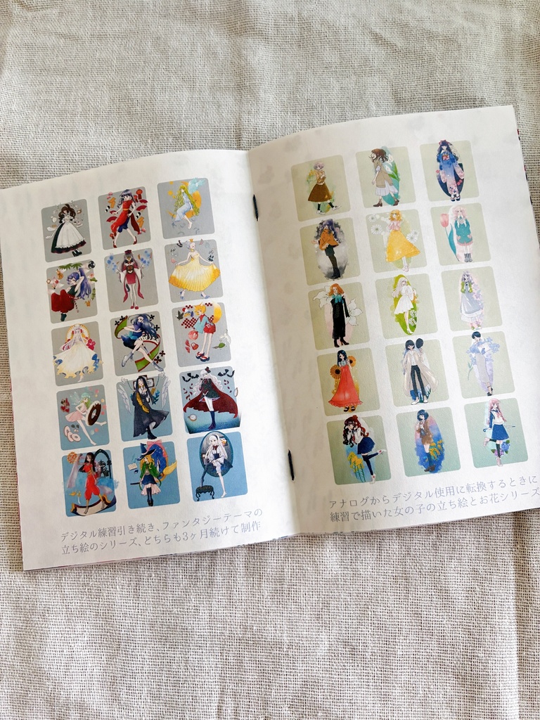 コピー本¦イラスト集「HANA」