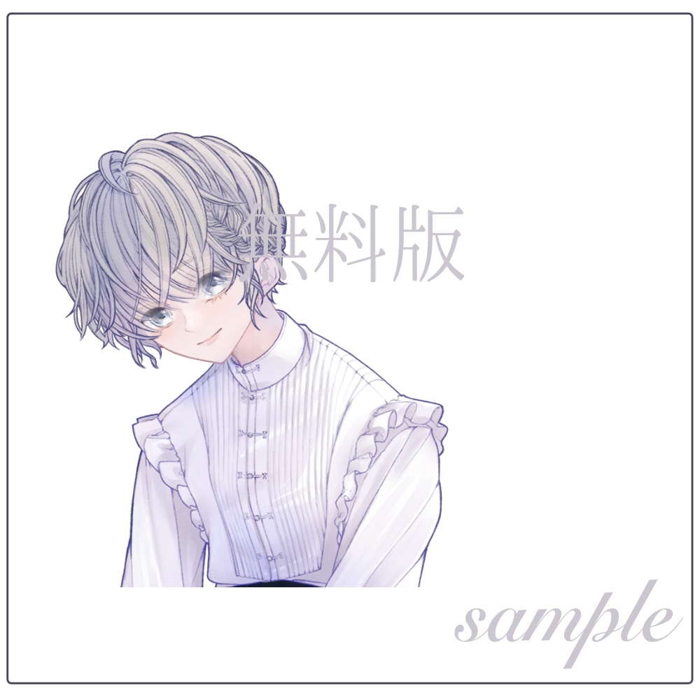 立ち絵素材_私服¦男の娘・猫のぬいぐるみ