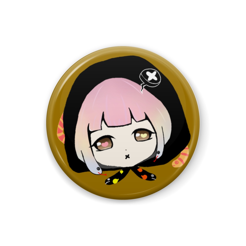 みつこの缶バッジ【名前無し】