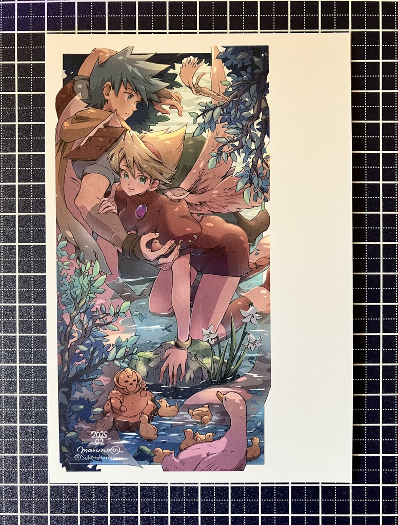 両面ポストカード／ニーナ