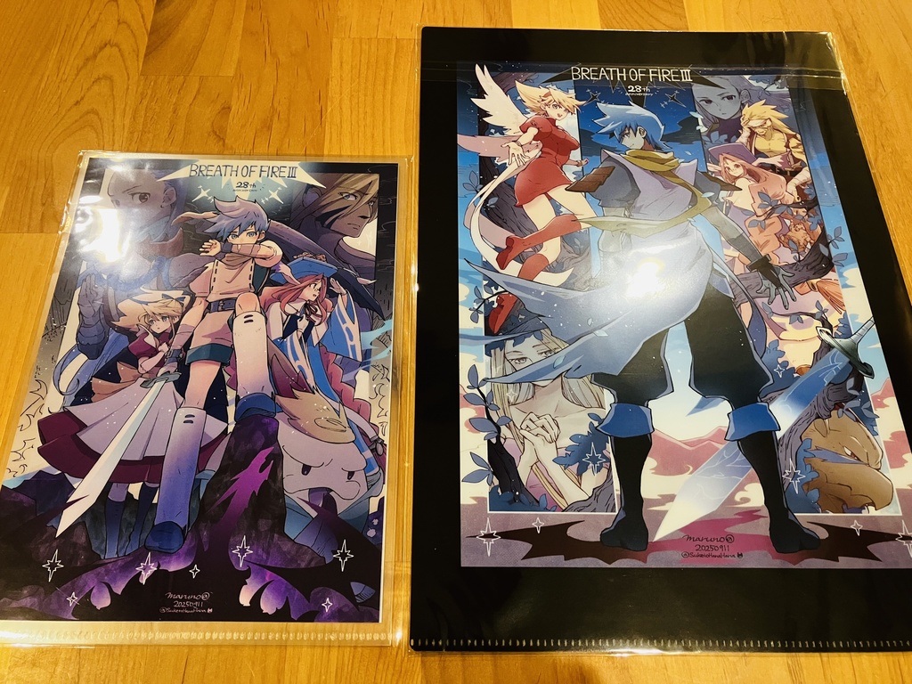 クリアファイル各種(A4、A5)