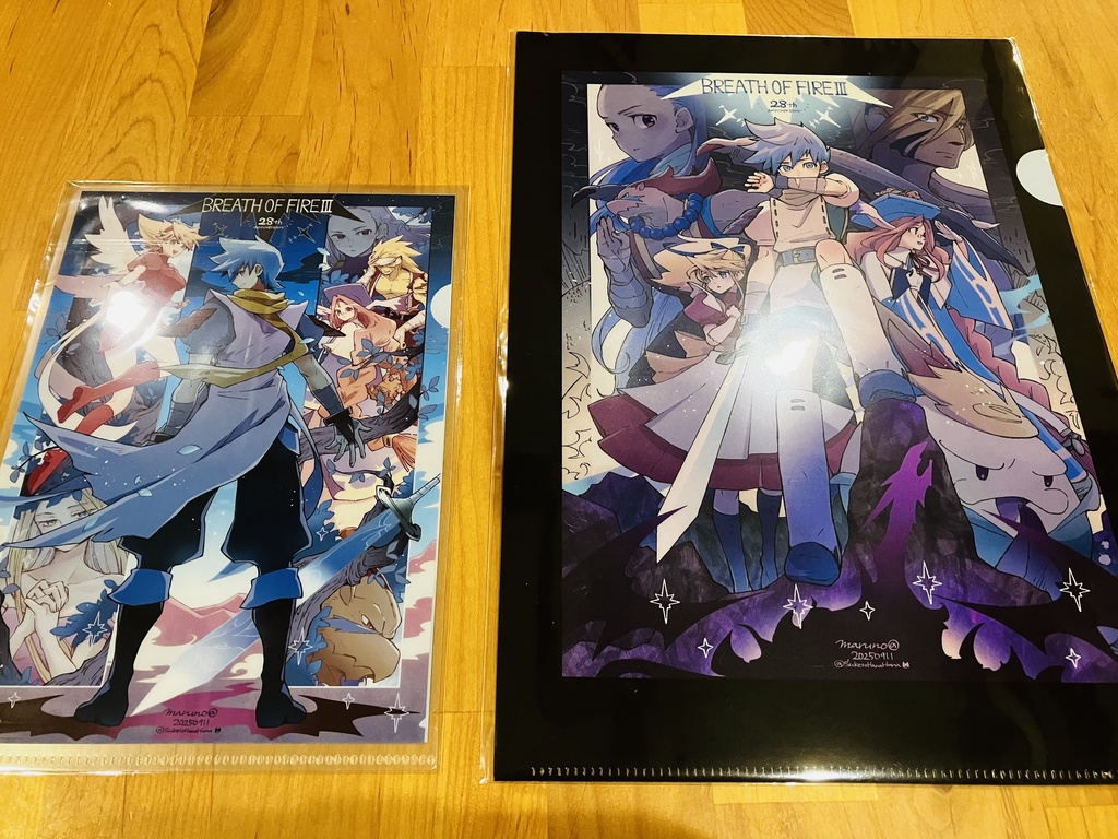 クリアファイル各種(A4、A5)