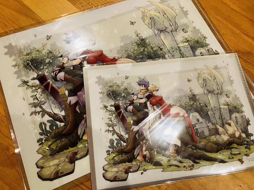 クリアファイル各種(A4、A5)