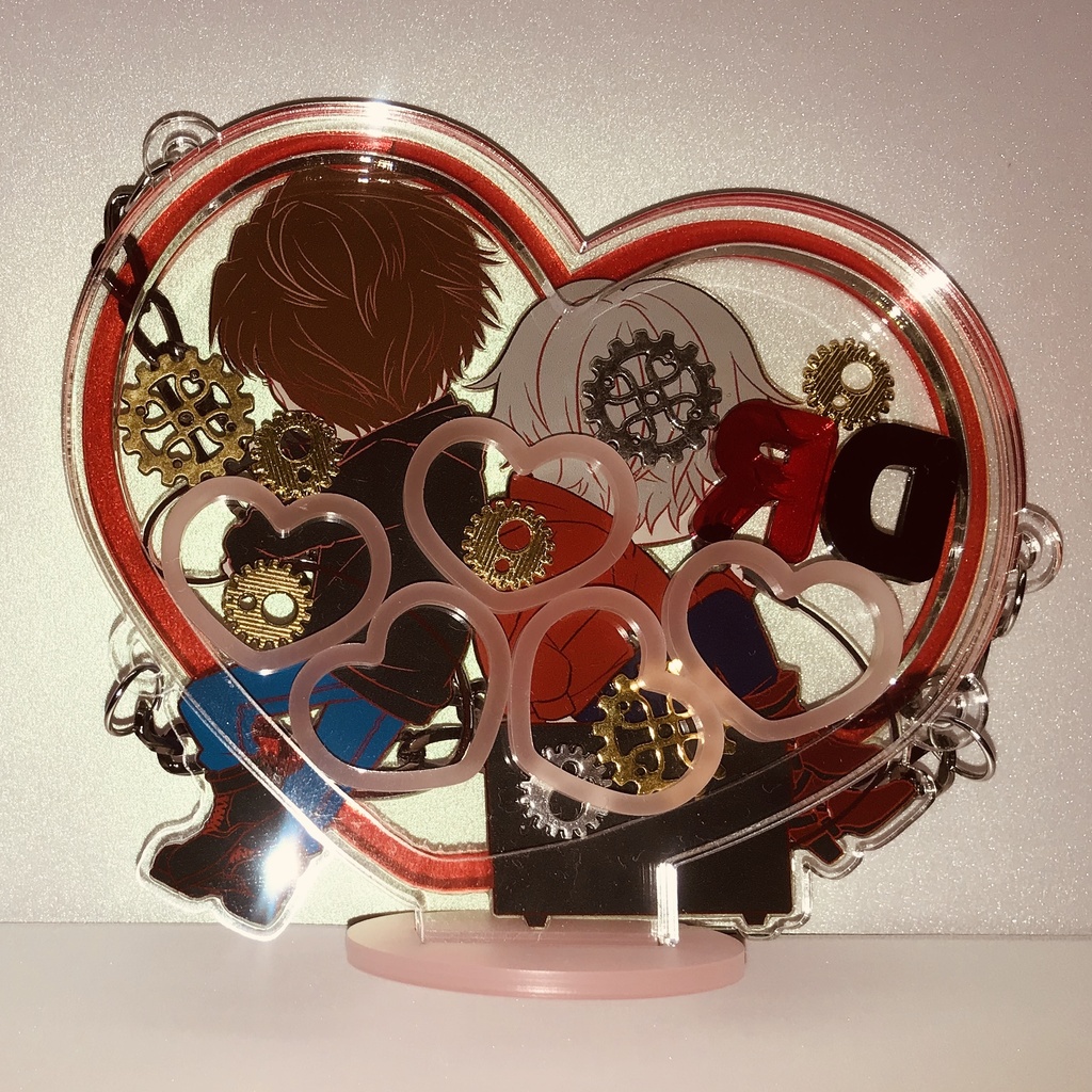 クロスアクリルオブジェ