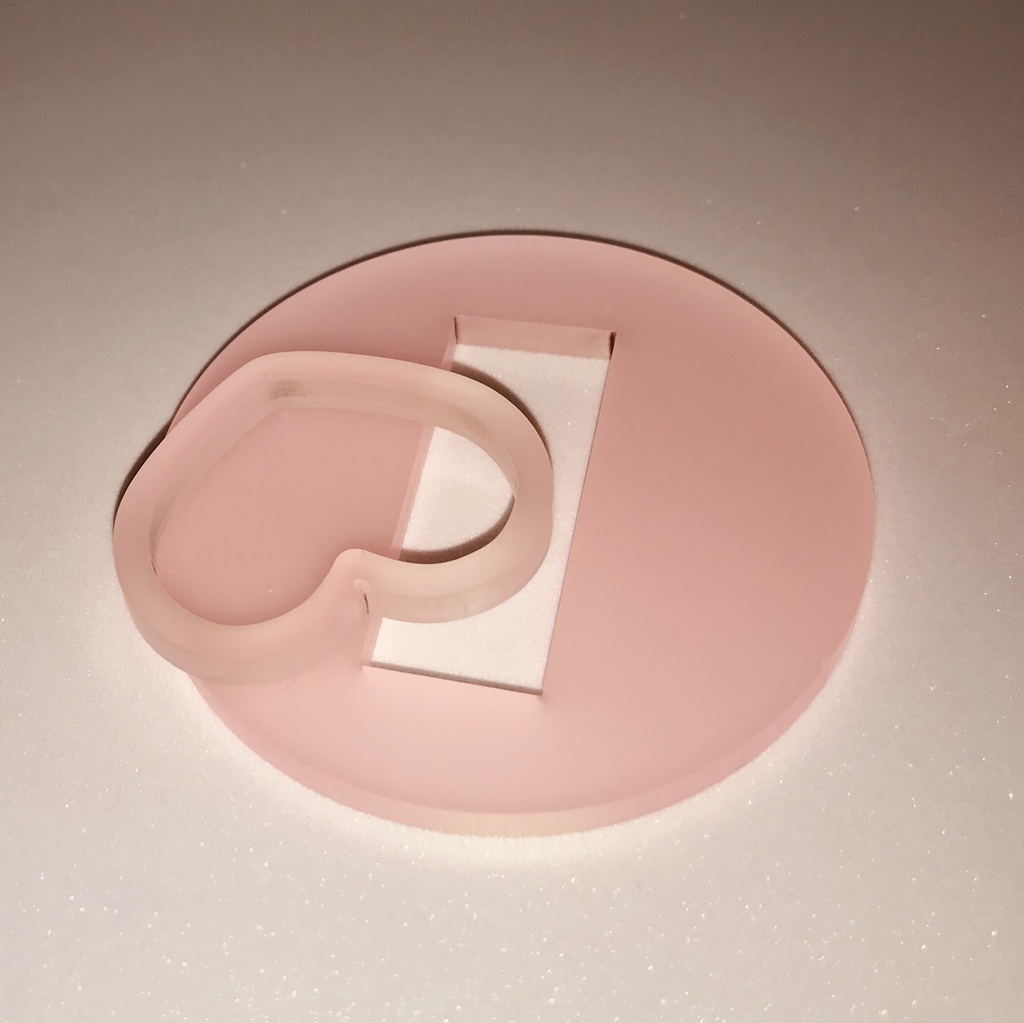 クロスアクリルオブジェ