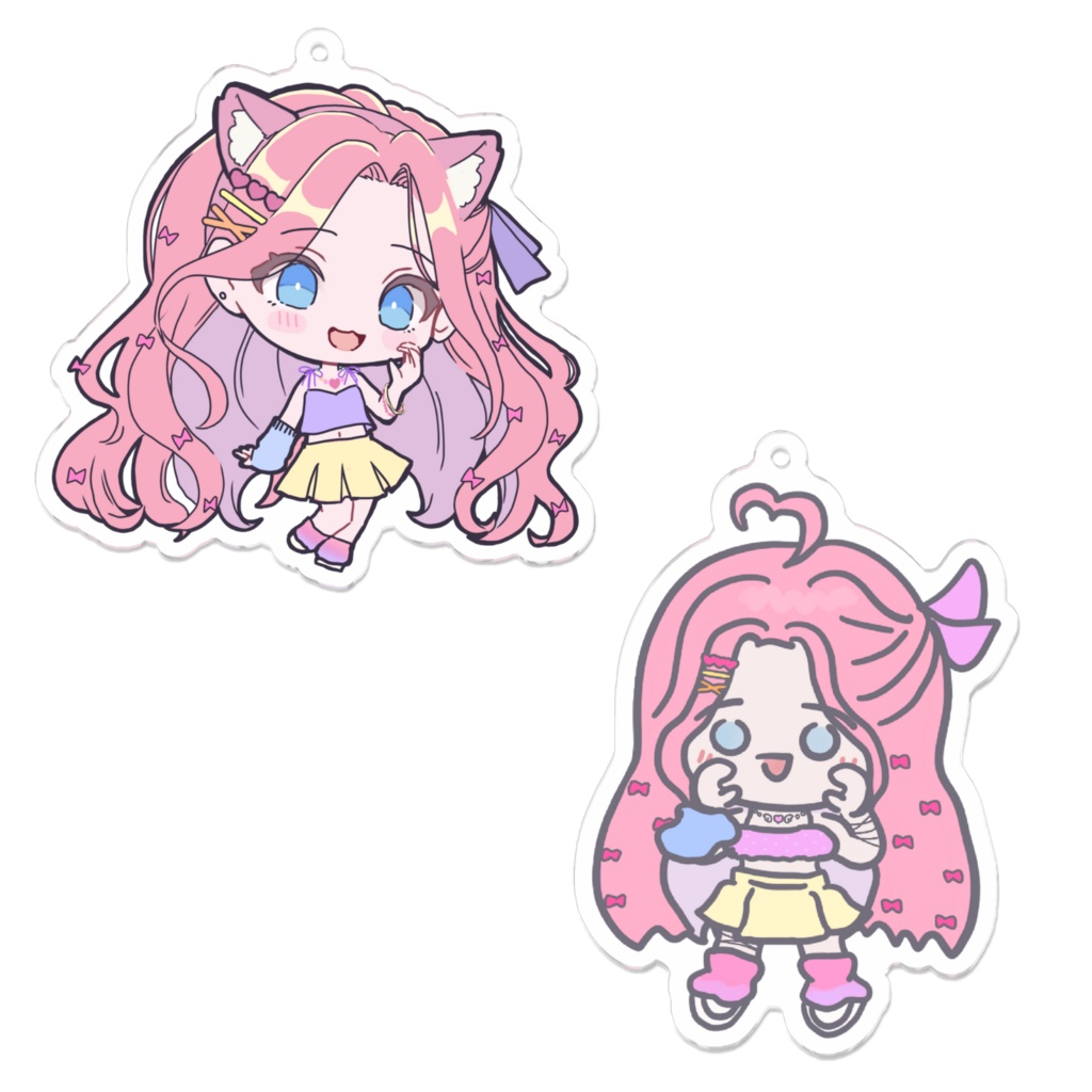 アクリルキーホルダー A / B