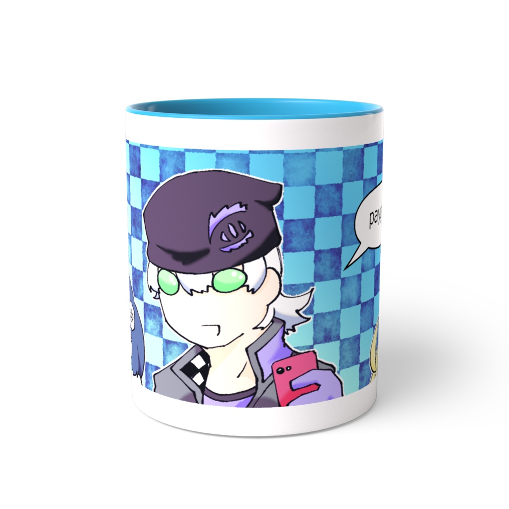 ツートンカラーマグカップ(ななさんうちの子ズ)