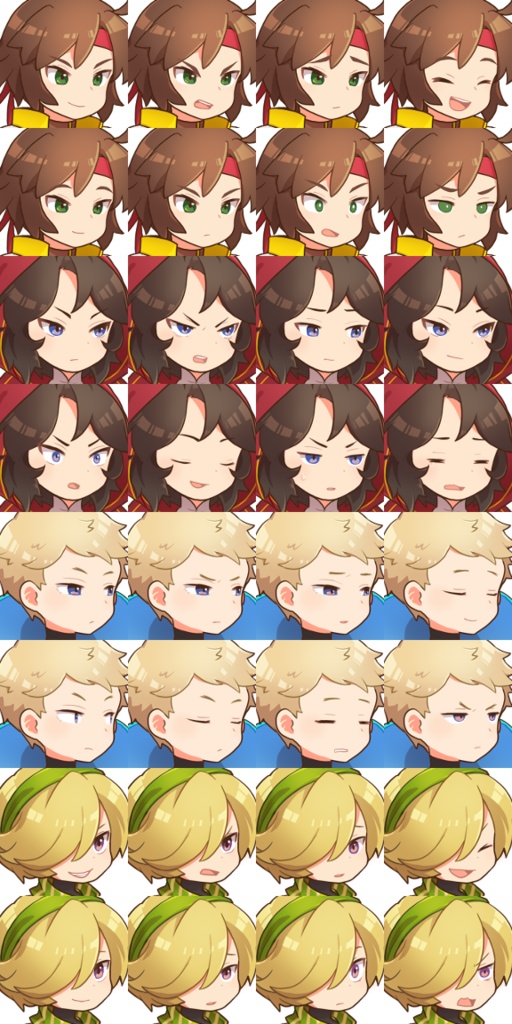 冒険者立ち絵セット