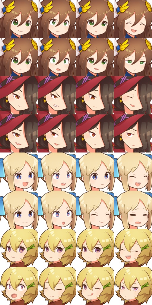 冒険者立ち絵セット