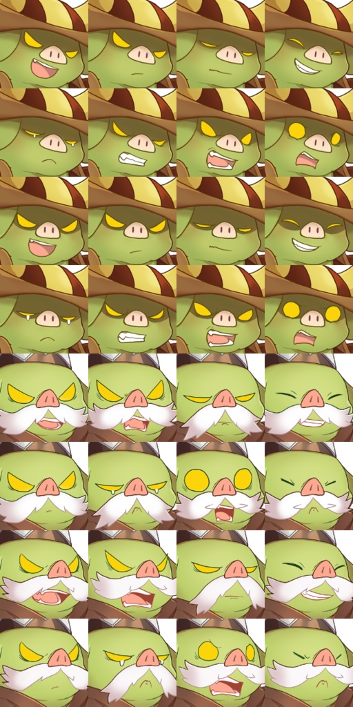 ザコモンスター立ち絵セット