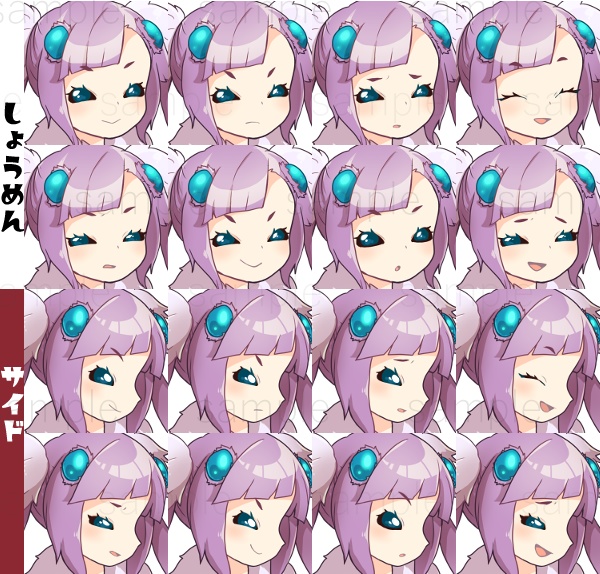 アラクネ、ベルゼバブ立ち絵