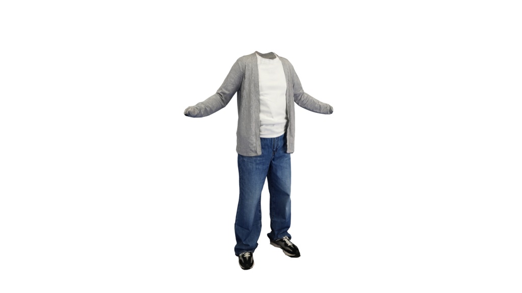 服・3Dmodel