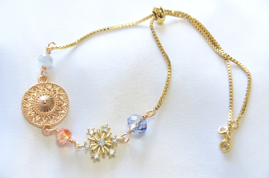 暦とランガのスライドボール式ブレスレット