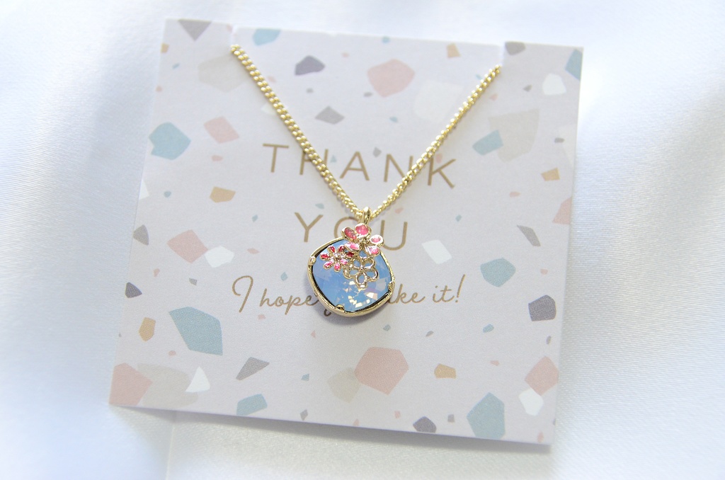 暦とランガのジュエリークリップネックレス