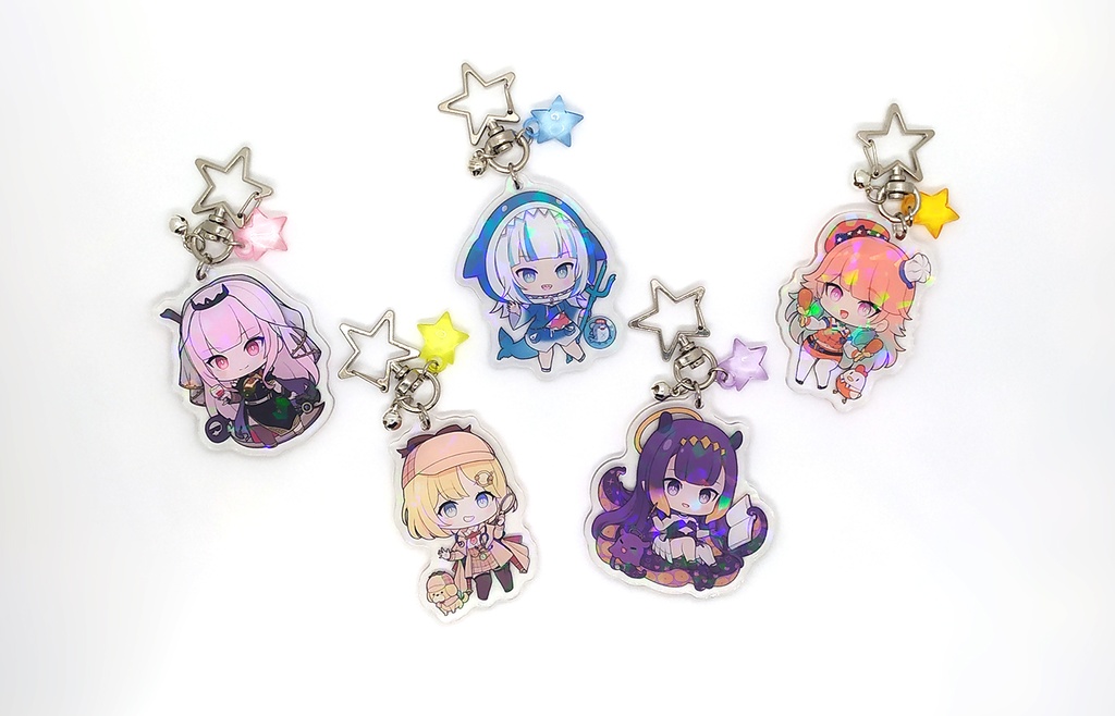 【非公式】「ホロライブ ~hololive EN Myth~」アクリルキーホルダー