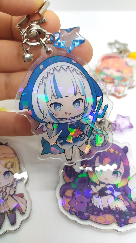 【非公式】「ホロライブ ~hololive EN Myth~」アクリルキーホルダー