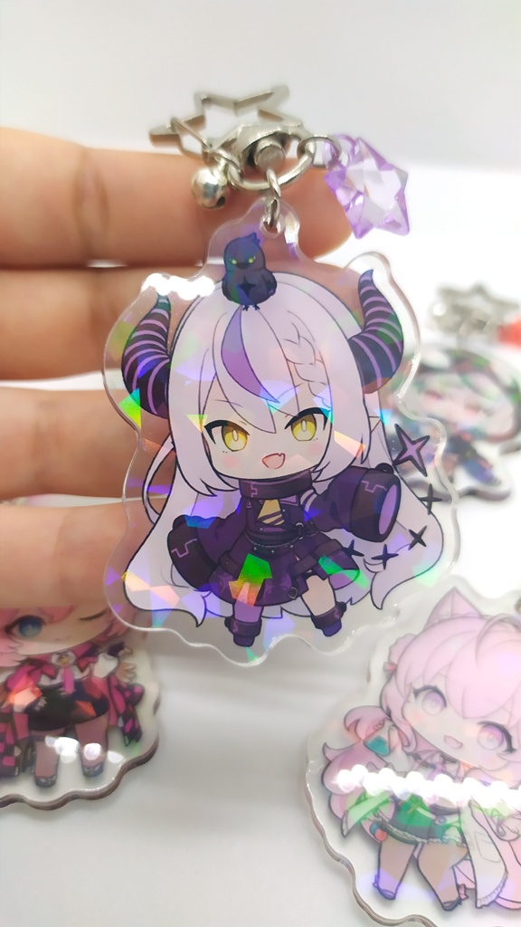 【非公式】「ホロライブ ~hololive 6期生 holoX~」アクリルキーホルダー