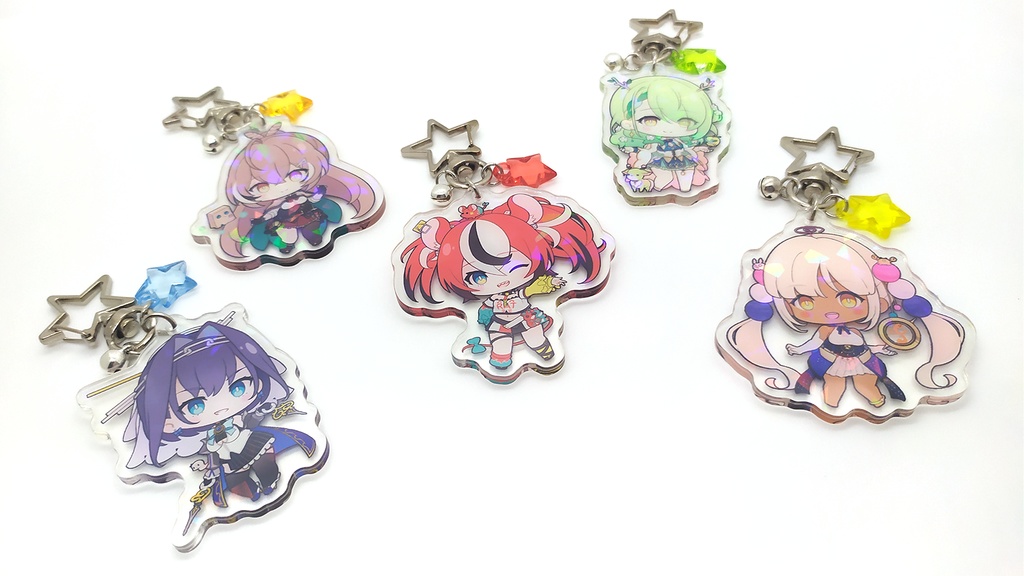 【非公式】「ホロライブ ~hololive EN Council~」アクリルキーホルダー