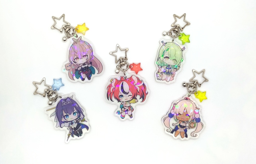 【非公式】「ホロライブ ~hololive EN Council~」アクリルキーホルダー