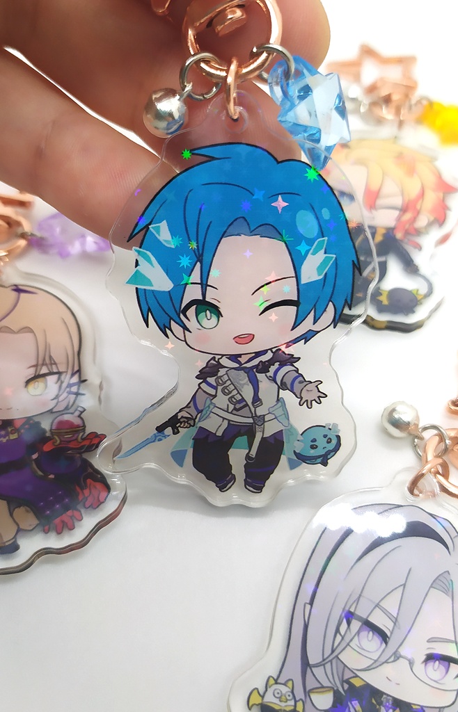 【非公式】「ホロスターズ ~HOLOSTARS EN Tempus~」アクリルキーホルダー