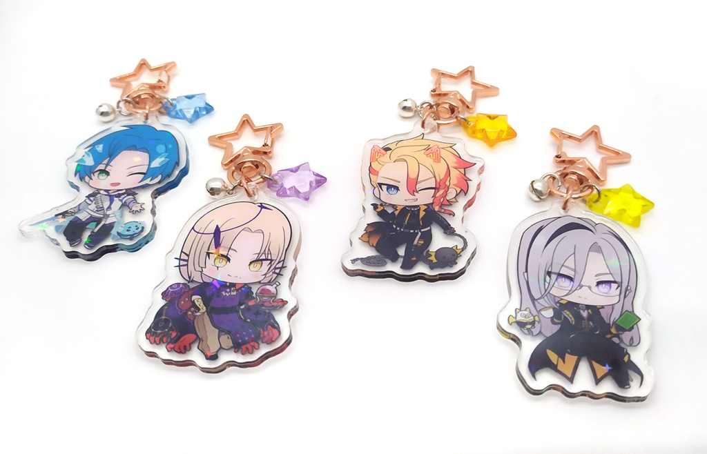 【非公式】「ホロスターズ ~HOLOSTARS EN Tempus~」アクリルキーホルダー