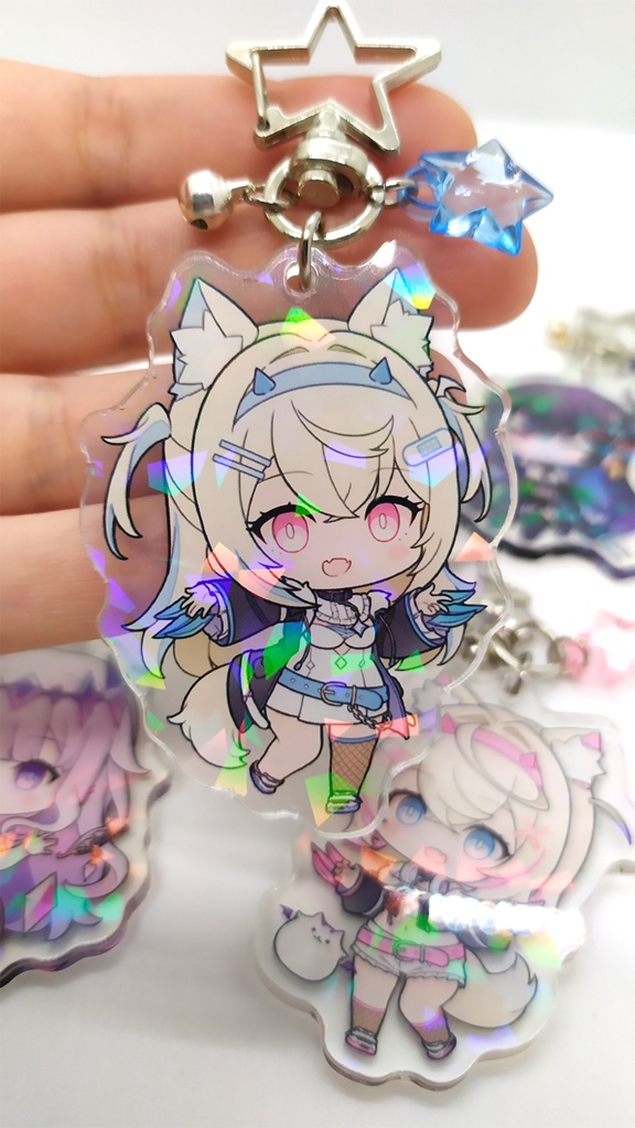 【非公式】「ホロライブ ~hololive EN Advent~」アクリルキーホルダー