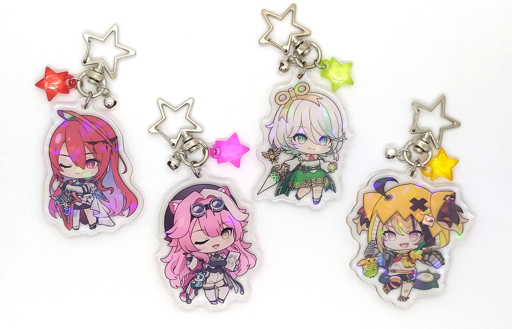 【非公式】「ホロライブ ~hololive EN Justice~」アクリルキーホルダー