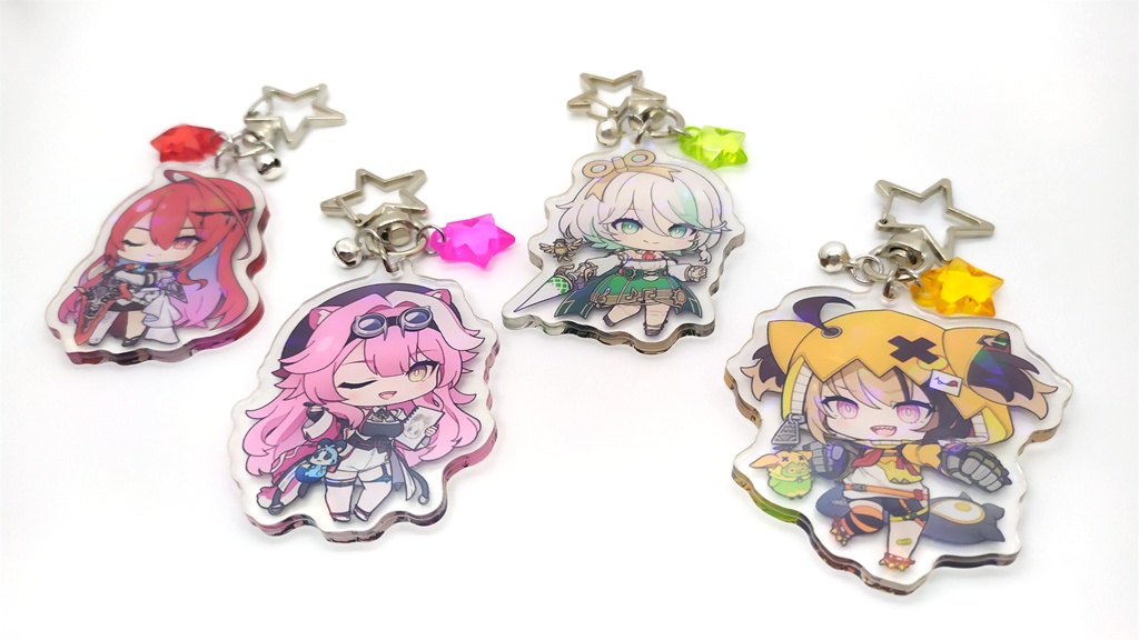 【非公式】「ホロライブ ~hololive EN Justice~」アクリルキーホルダー