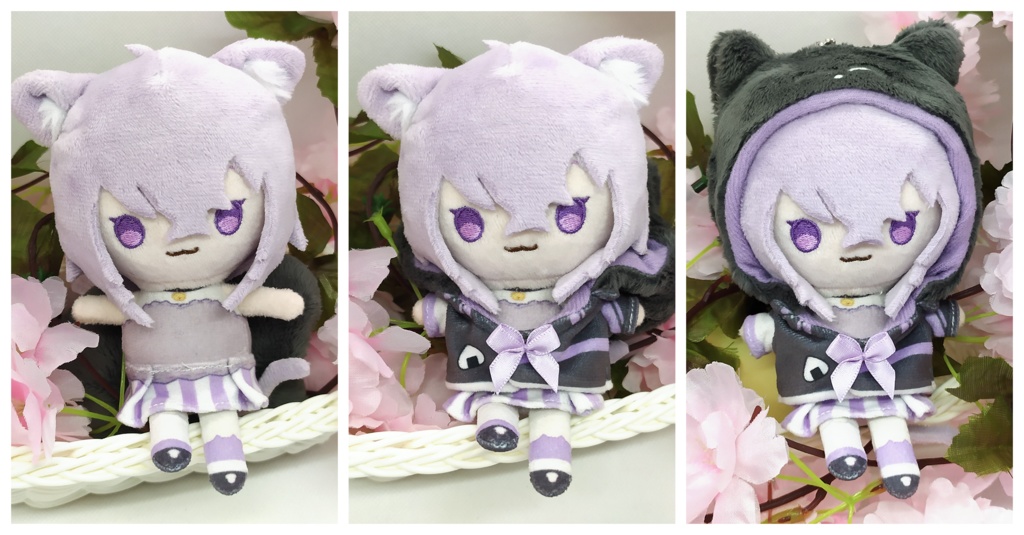 「ホロライブ ~猫又おかゆ~」おでかけぬいぐるみキーホルダー【特典付】