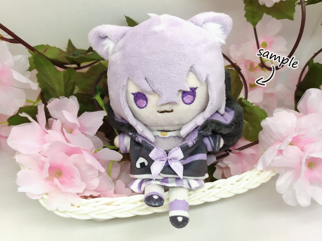 「ホロライブ ~猫又おかゆ~」おでかけぬいぐるみキーホルダー【特典付】
