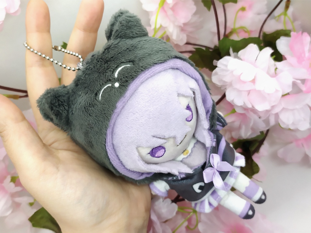 「ホロライブ ~猫又おかゆ~」おでかけぬいぐるみキーホルダー【特典付】