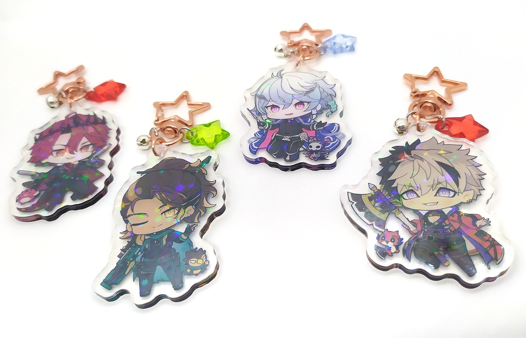 【非公式】「ホロスターズ ~HOLOSTARS EN Armis~」アクリルキーホルダー