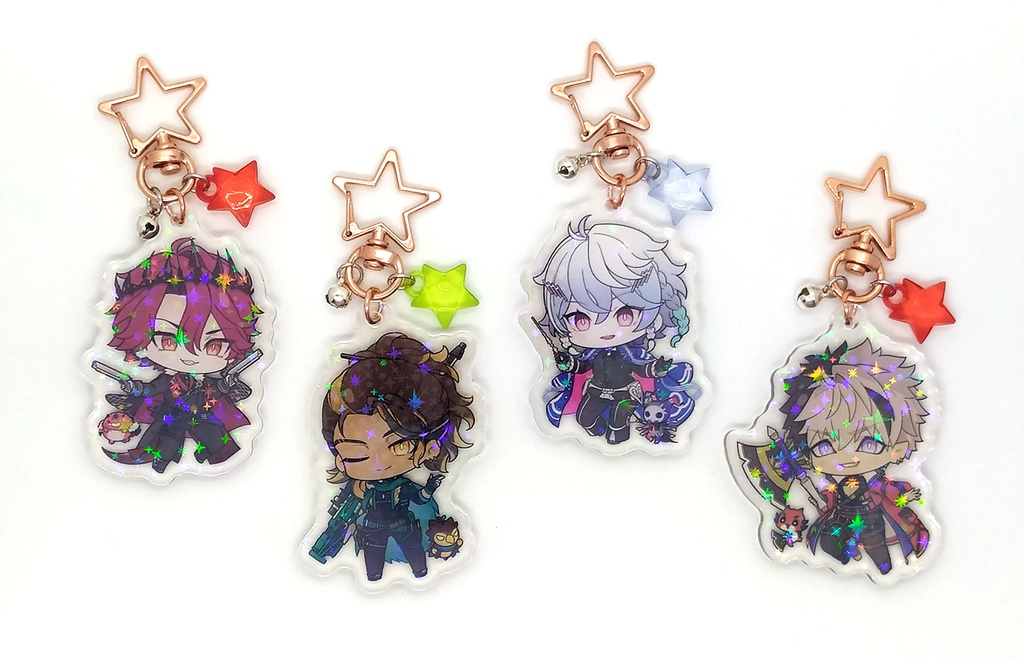 【非公式】「ホロスターズ ~HOLOSTARS EN Armis~」アクリルキーホルダー