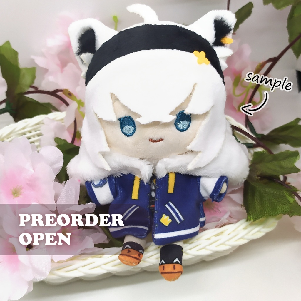 「ホロライブ ～白上フブキ～」おでかけぬいぐるみキーホルダー【特典付】