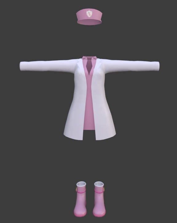 ナース‐白衣‐(幽狐さん用)