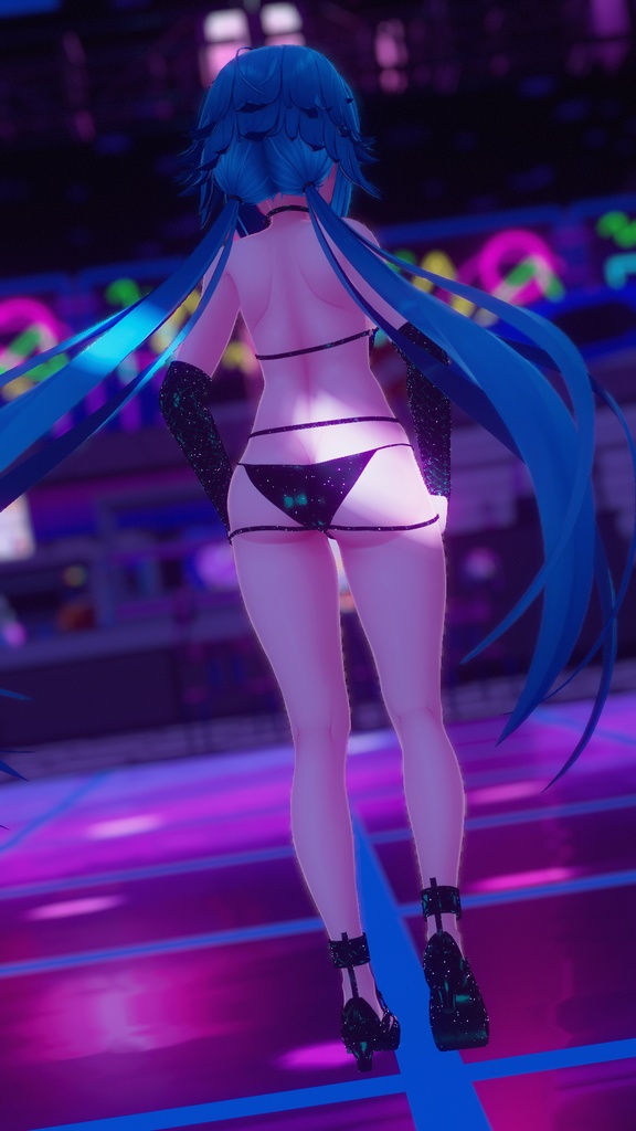 竜胆-RINDO-用ボディコン衣装