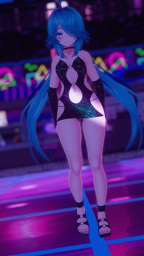 竜胆-RINDO-用ボディコン衣装