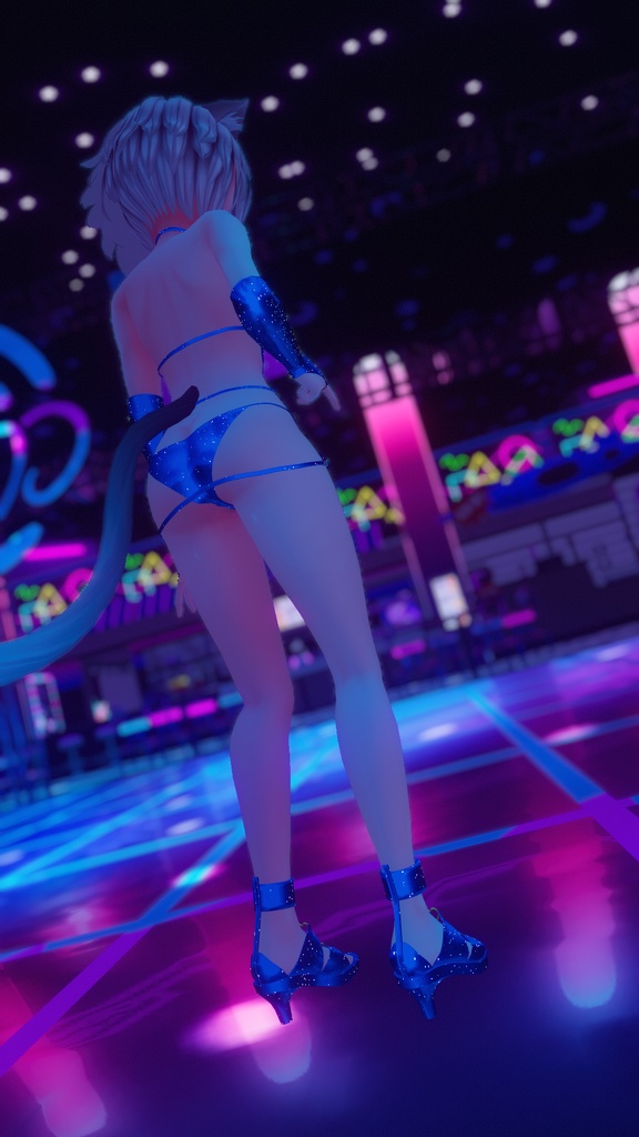 キッシュ用ボディコン衣装