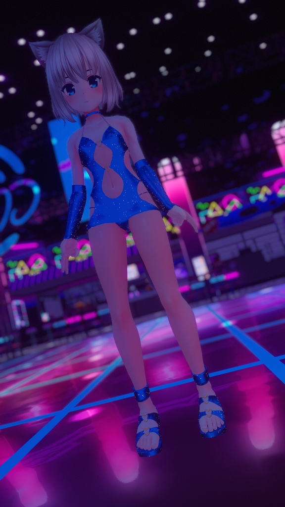 キッシュ用ボディコン衣装